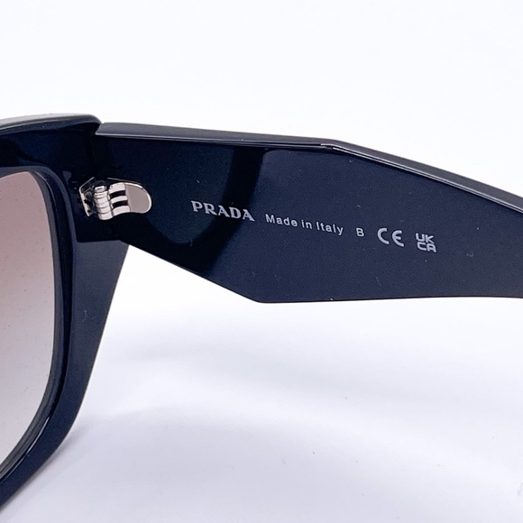 NEW PRADA PR07YS 1AB0A7 WOMEN’S SUNGLASSES PRADA SPR 07Y BLACK PRADA PR 07YSF - Picture 11 of 12